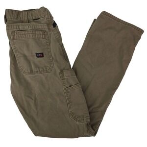 Ariat M5 Straight Leg FR Work Pants Mens 31x34 Khaki Brown Flame Resistant Cargo